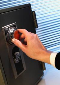 sécuriser protéger coffre fort