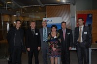 Bruno Laude et le comité de pilotage du PMI Pôle des Pays de Savoie