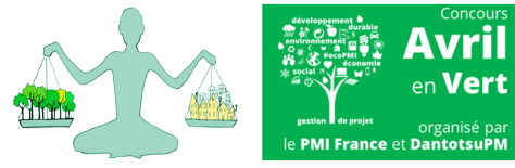 bannière horizontale - avril en vert