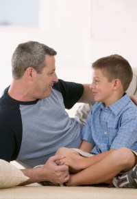 discussion avec un enfant