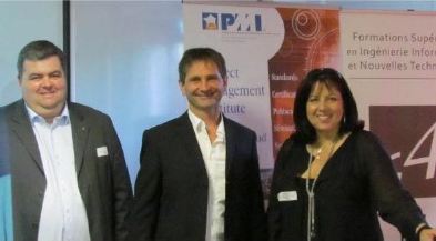 Bruno Doucende, Olivir Niet et Agnès Laville