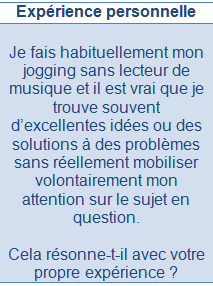 idées qui viennent en courant