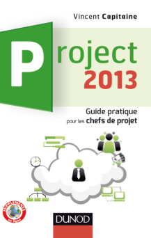 couverture livre MS Project 2013 Vincent Capitaine