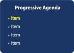 progressive agenda