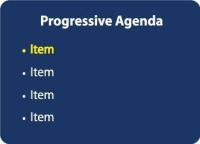 progressive agenda