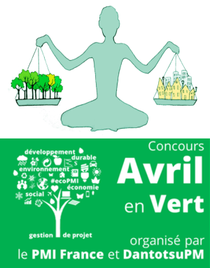 bannière verticale - avril en vert
