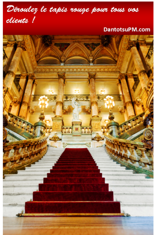 dérouler le tapis rouge