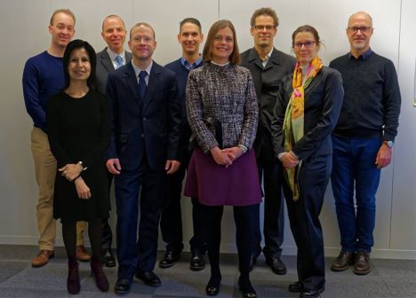 The official PMI Switzerland Board of Directors 2017 photo